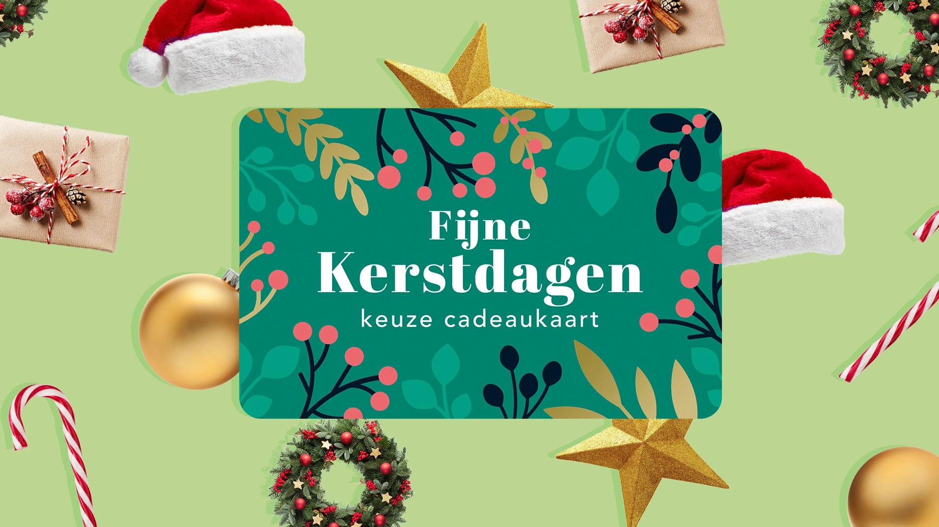 Waar kun je de Kerst Keuze Cadeaukaart besteden?